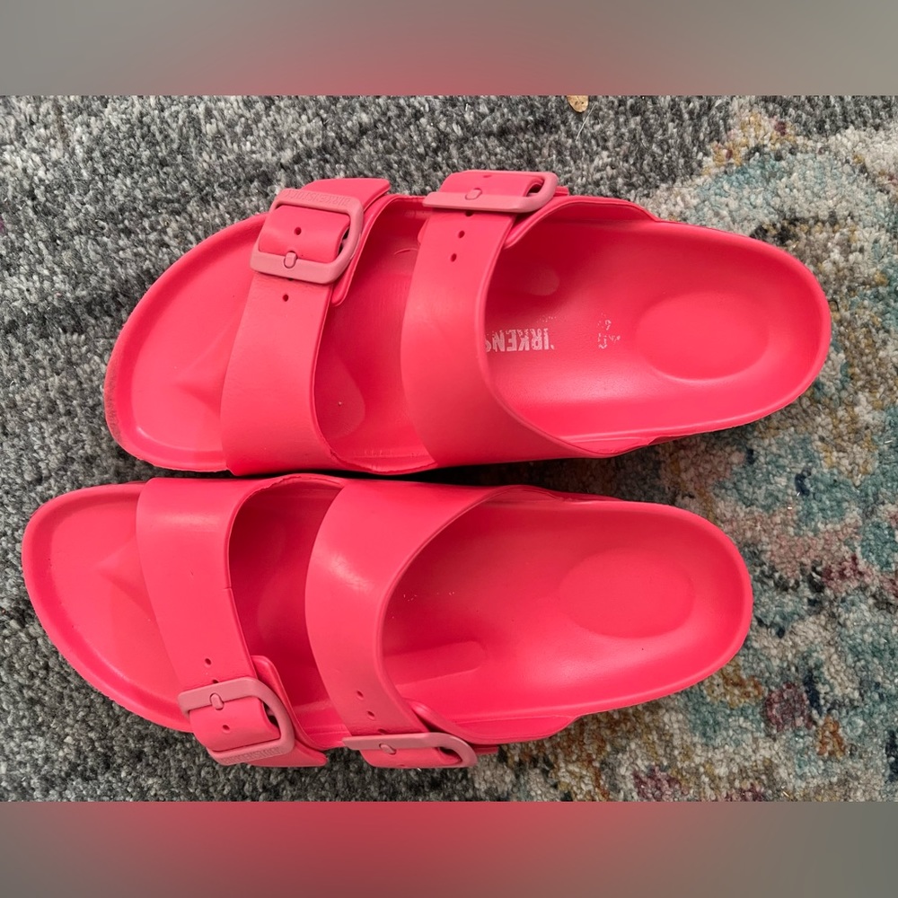 Pink Birkenstocks